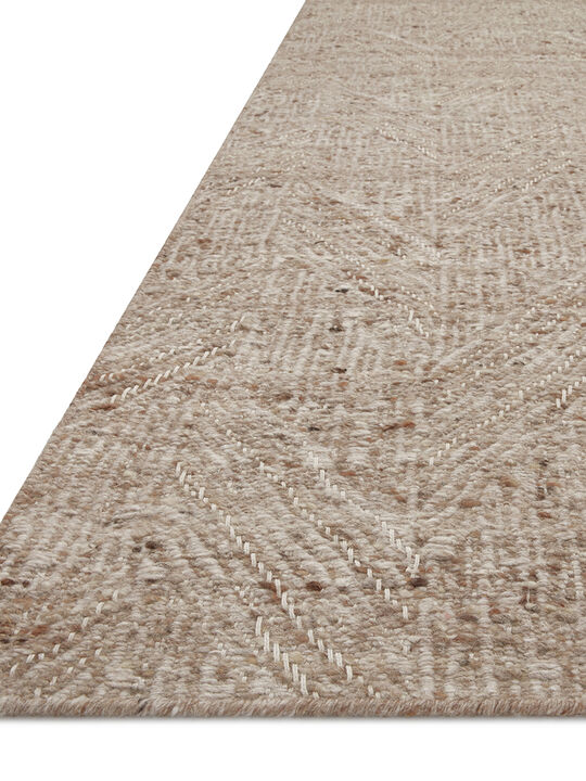 Raven RAV-01 Oatmeal / Natural 7''9" x 9''9" Rug by