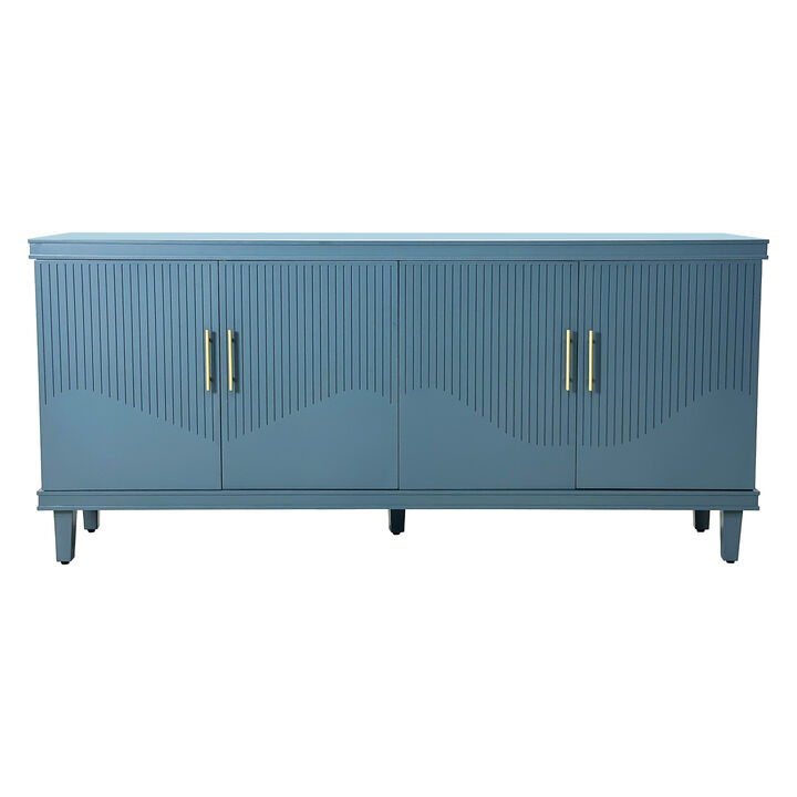 Merax Modern 4-Door Storage Cabinet