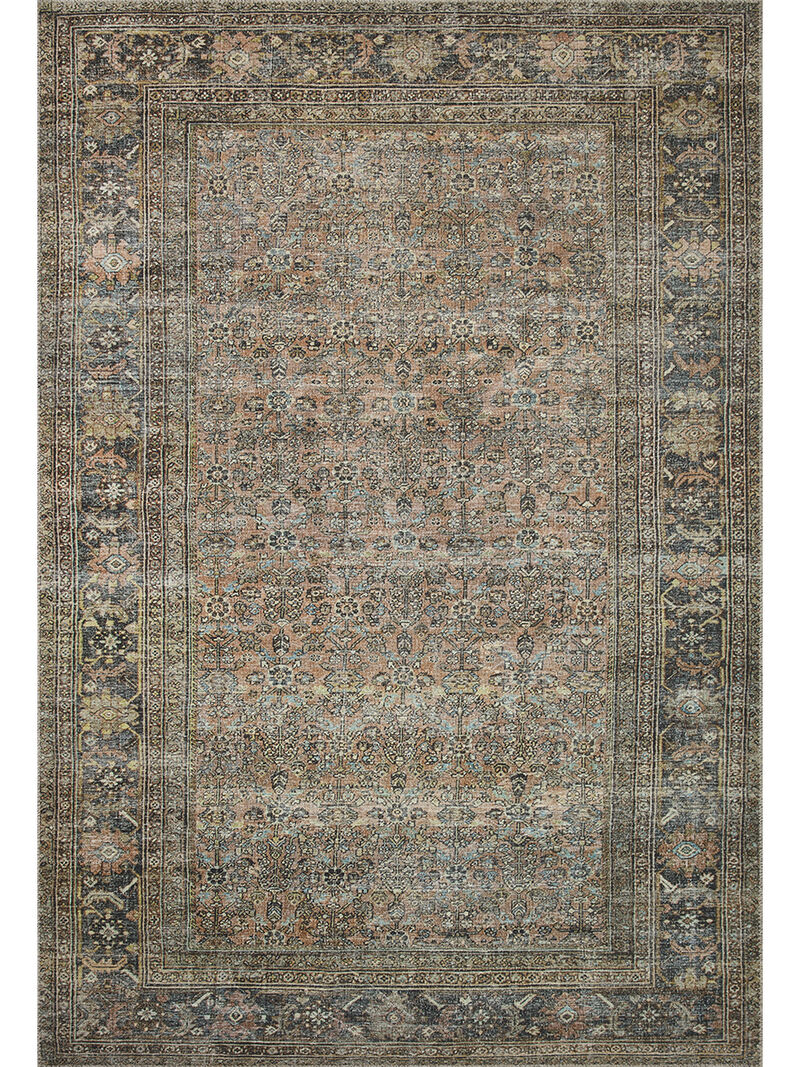 Adrian ADR03 Terracotta/Multi 7'6" x 9'6" Rug