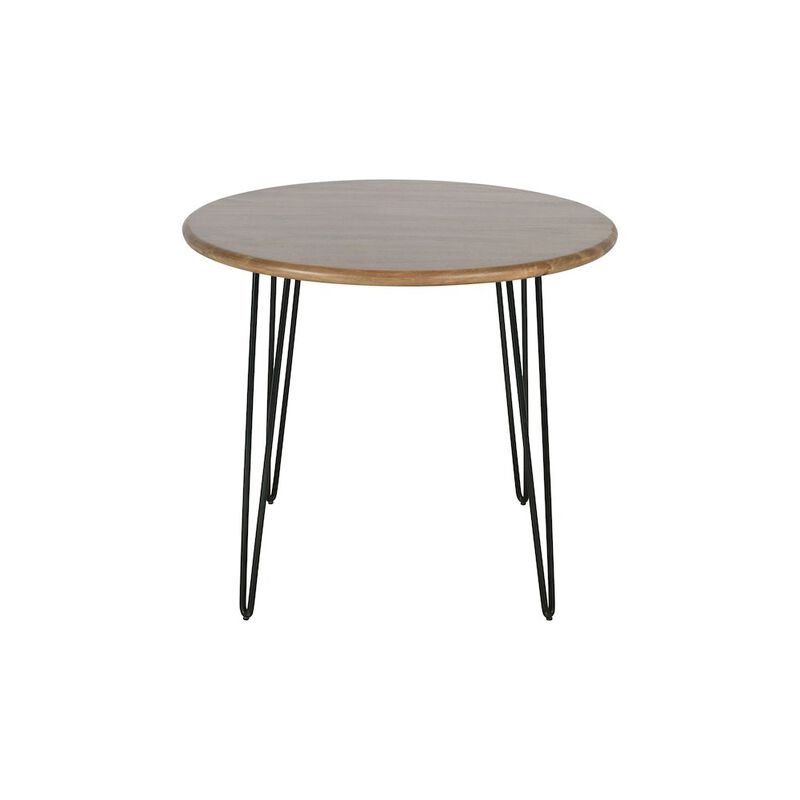 Jofran Five Piece Round Modern  Solid Wood Counter Height Dining Set