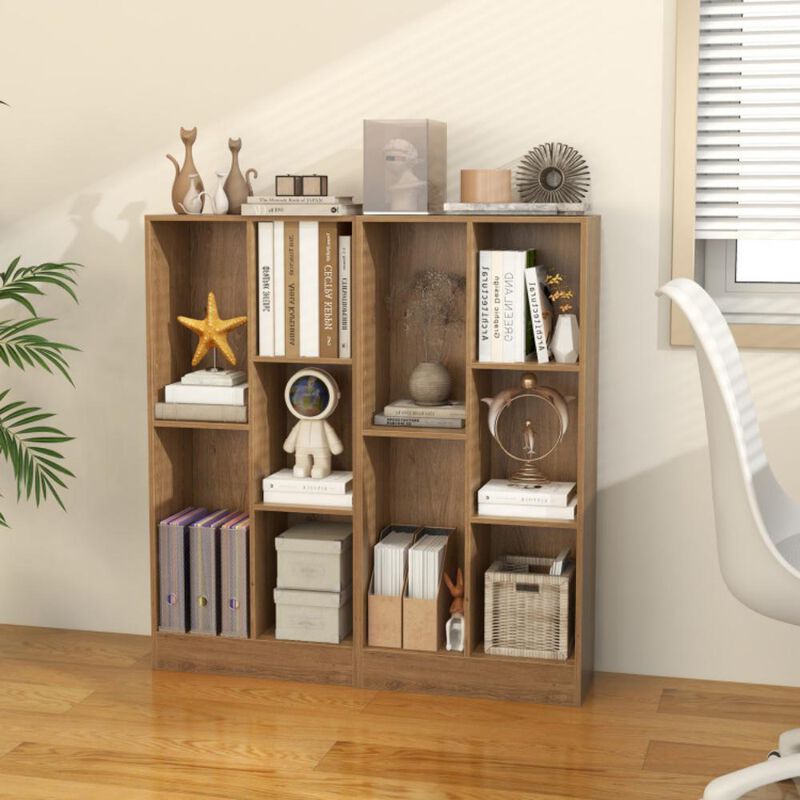 41 Inches 5-Cube Floor Bookcase with 2 Anti-Tipping Kits