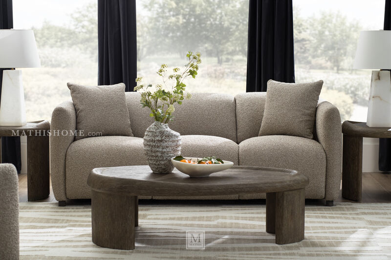 Luc Fabric Power Motion Sofa