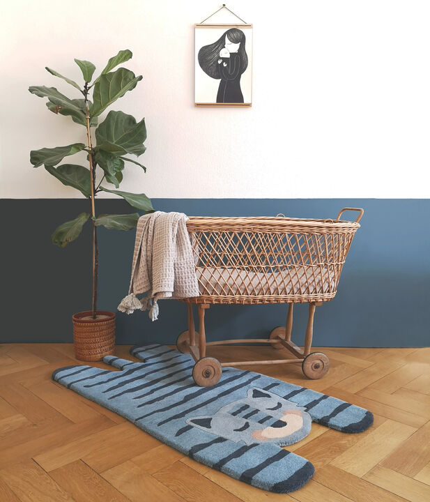 RUG BLUE TIGGER