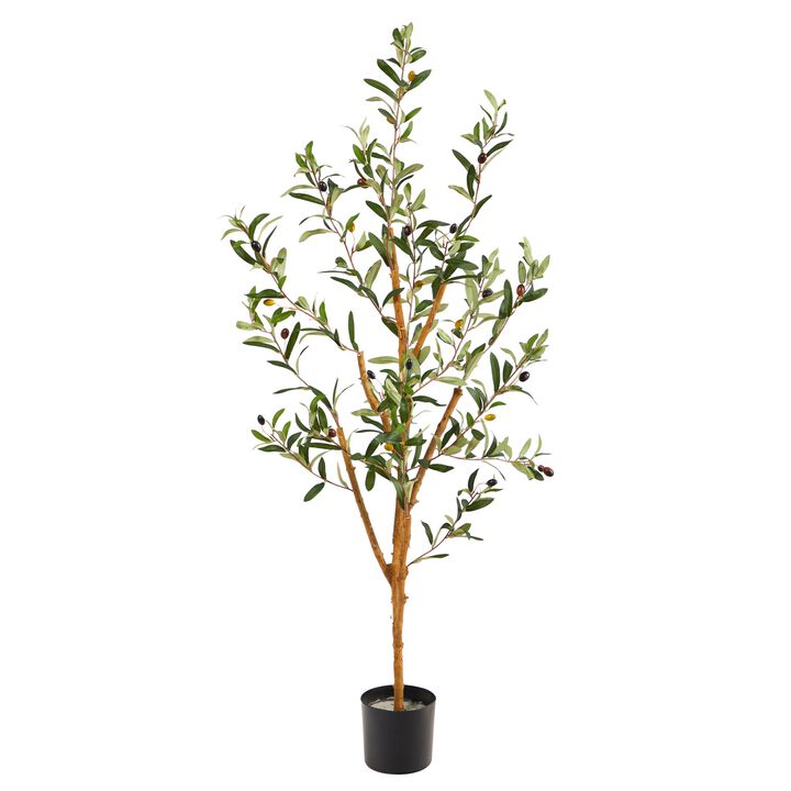 Hivvago 3.5 Feet Olive Artificial Tree