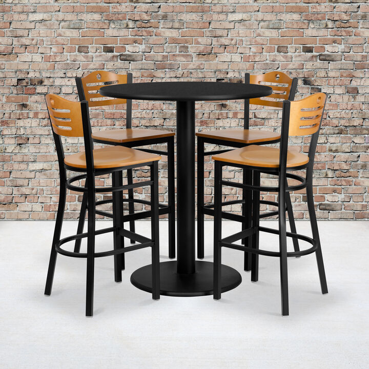 Laminate Restaurant Bar Table and Stool Sets