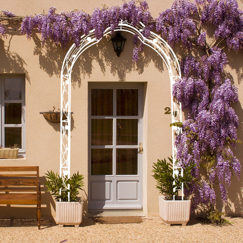 Streamdale Customizable Metal Garden Arch for Weddings and Events