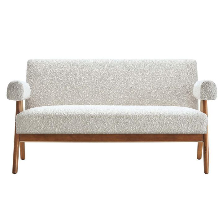 Modway Lyra Boucle Fabric Loveseat