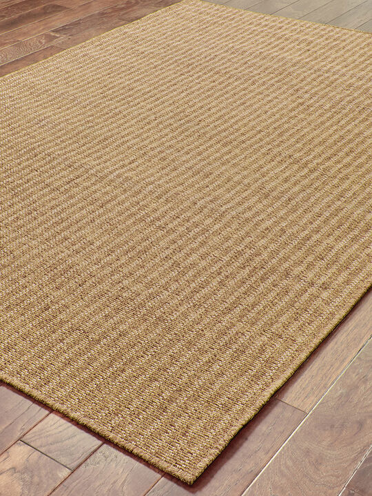 Karavia 1'9" x 3'9" Tan Rug