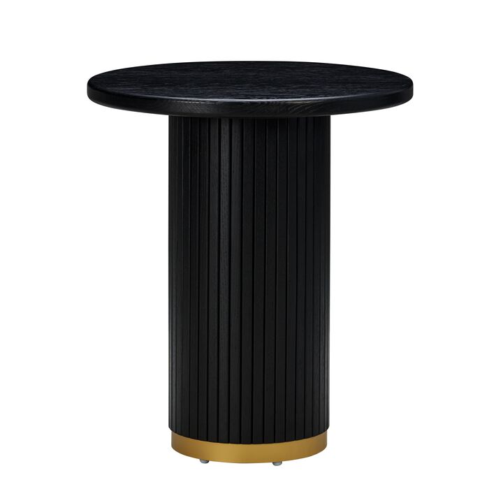 Chelsea Black Oak Entry Table