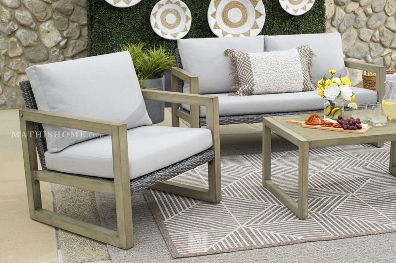 Boro Four-Piece Outdoor Patio Set