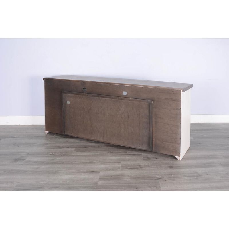 Sunny Designs 76 Media Console with Electric Fireplace