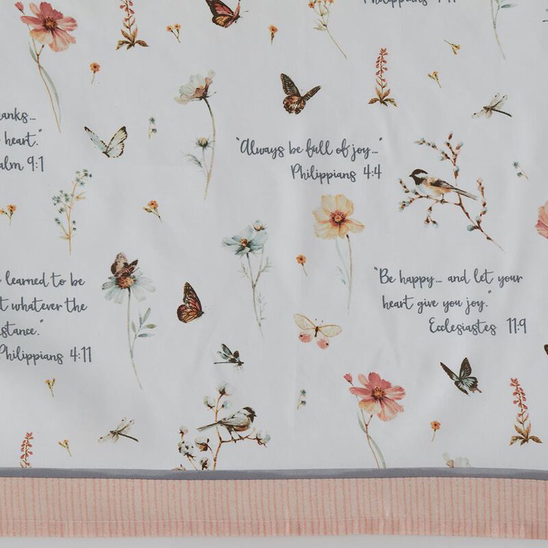 SKL Home Country Weekend Naturalist Look Window Valance - 58 X 13". Blush