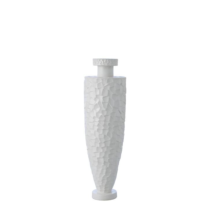 Monumental Chiseled Vase