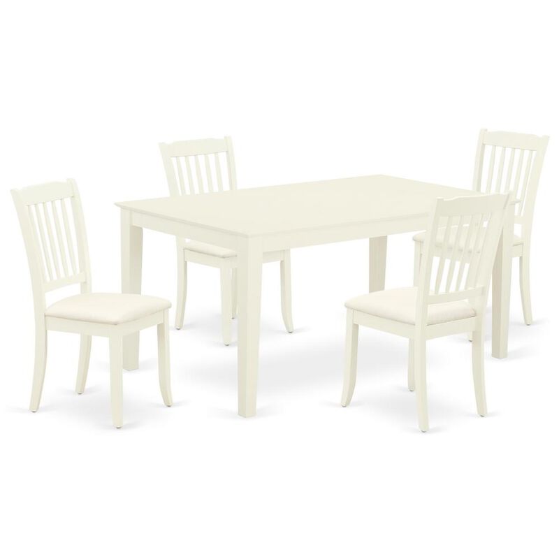 Dining Room Set Linen White