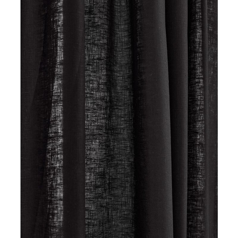 Solino Home 100% Pure Linen Curtain | Linen for Thanksgiving, Christmas