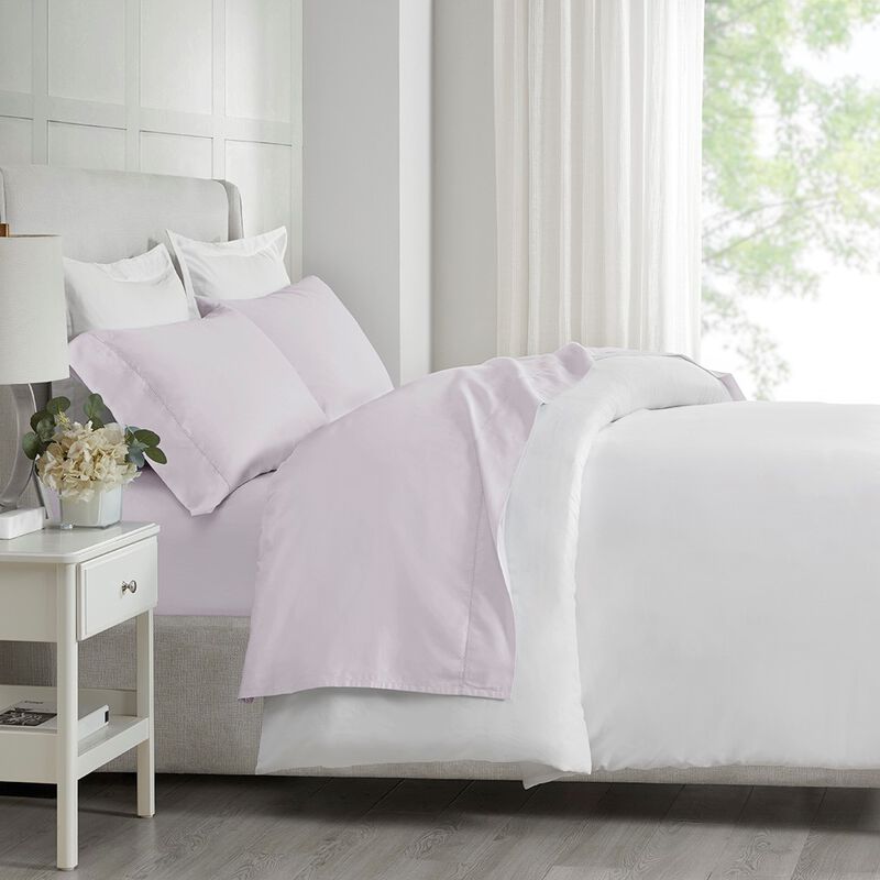Gracie Mills Evangeline 500TC Deep Pocket Sateen Weave Egyptian Cotton Sheet Set