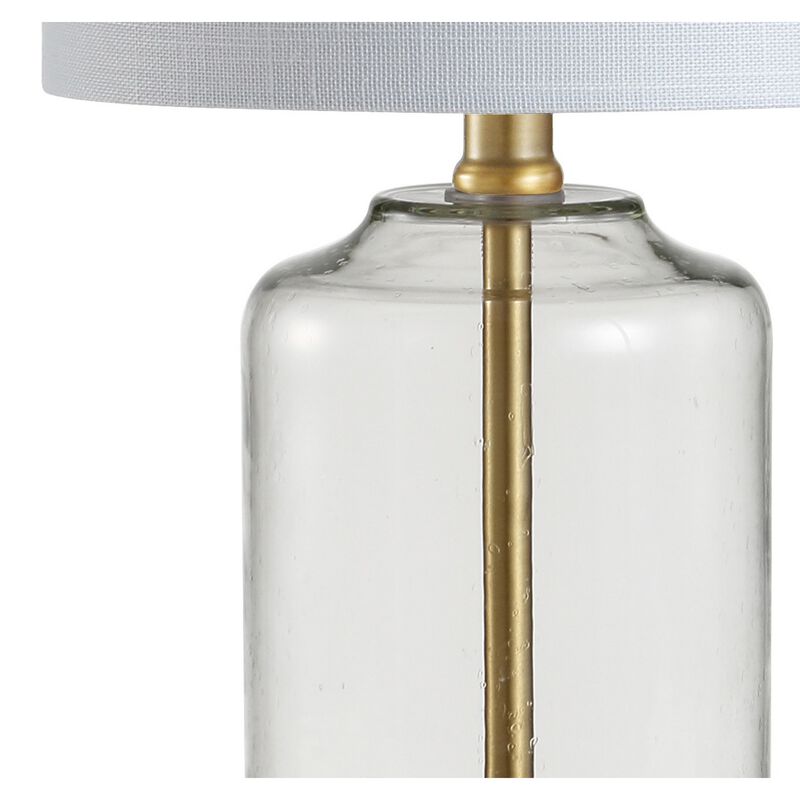 Duncan Glass/Metal LED Table Lamp