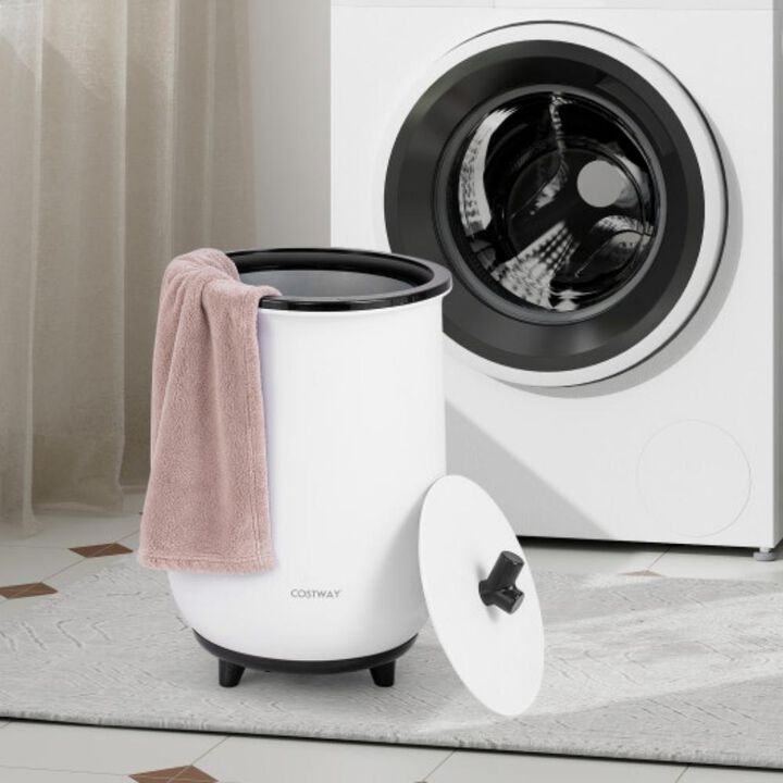 23L Large Luxury Bucket-Style Towel Warmer with Fragrant Disc Holder