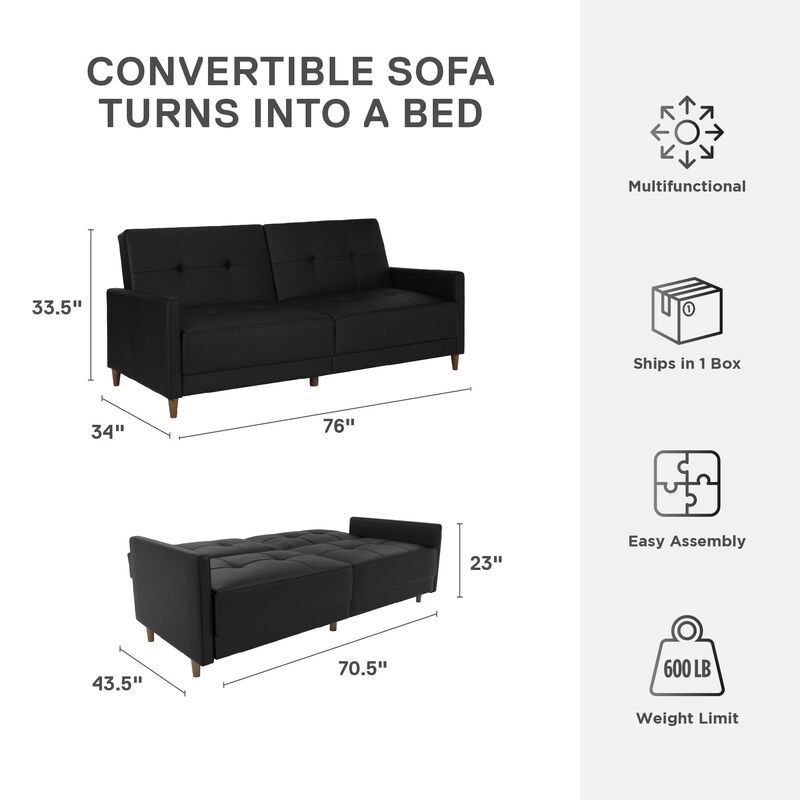 Andora Coil Futon