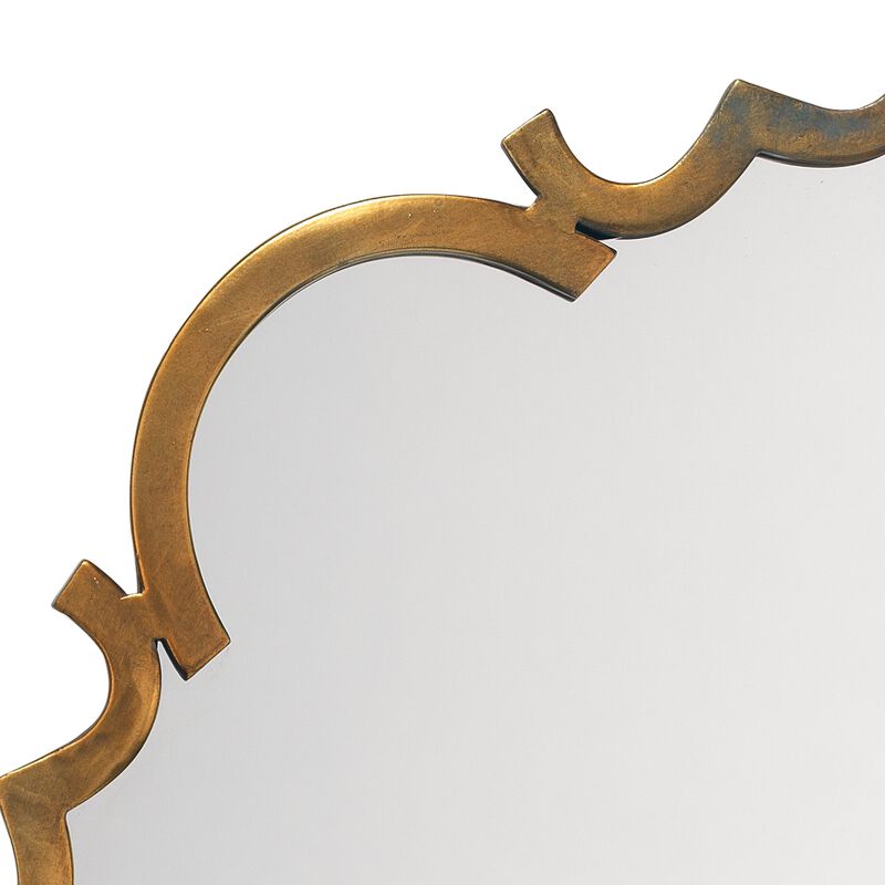 Saint Albans Steel Mirror