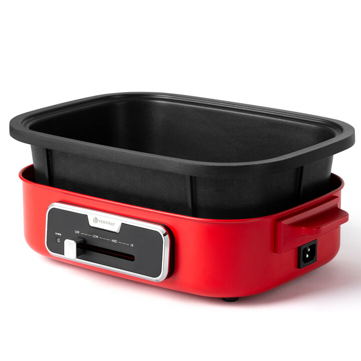 Ventray EL-GRILL Deep Plate,Die Casting Aluminum Plate