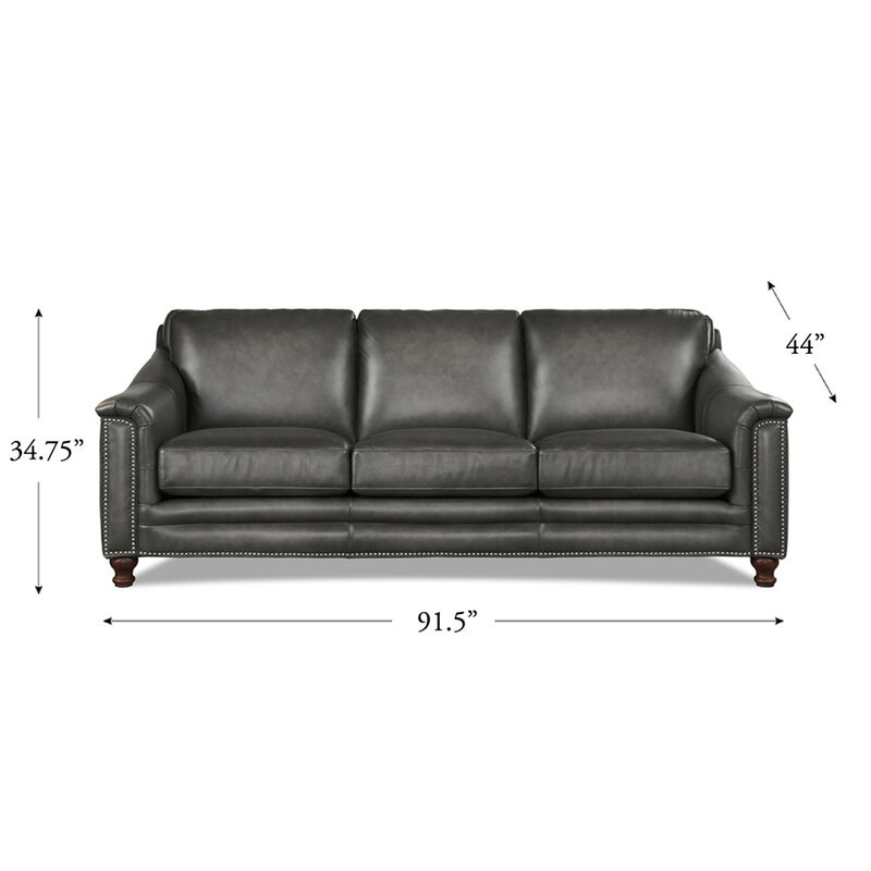 Belfast Top Grain Leather Sofa