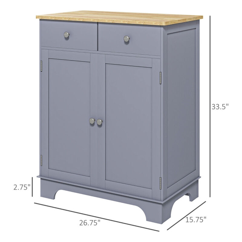 Multi-Purpose Storage Cabinet for Kitchen, Pantry, or Dining Room