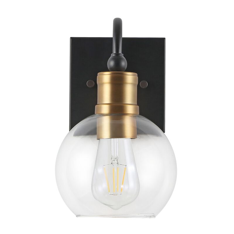 Marais Iron/Glass Rustic Vintage LED Vanity Light