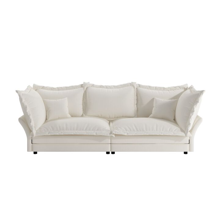 Merax Modern Comfy Upholstered Sofa Cloud Couch