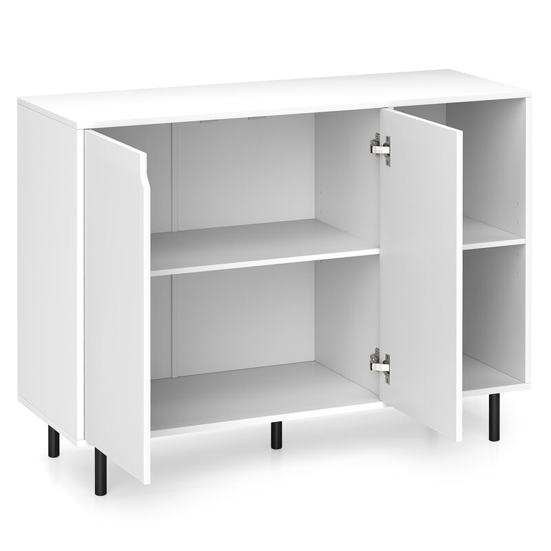 Sideboard Buffet Cabinet Kitchen with Adjustable Shelves