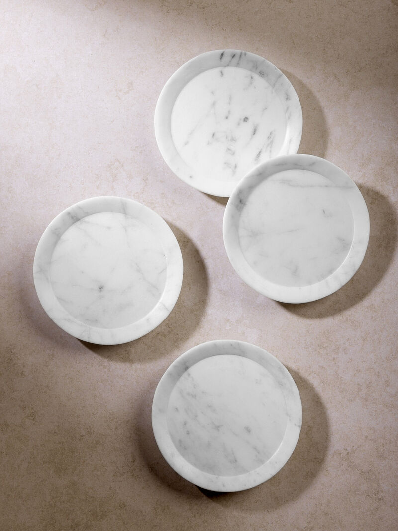 Paloma Marble Coasters, Set of 4