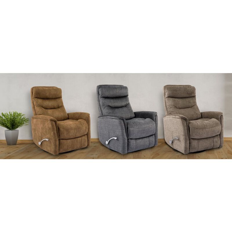 Parker Living Gemini - Capri Charcoal Swivel Glider Recliner Two Pack