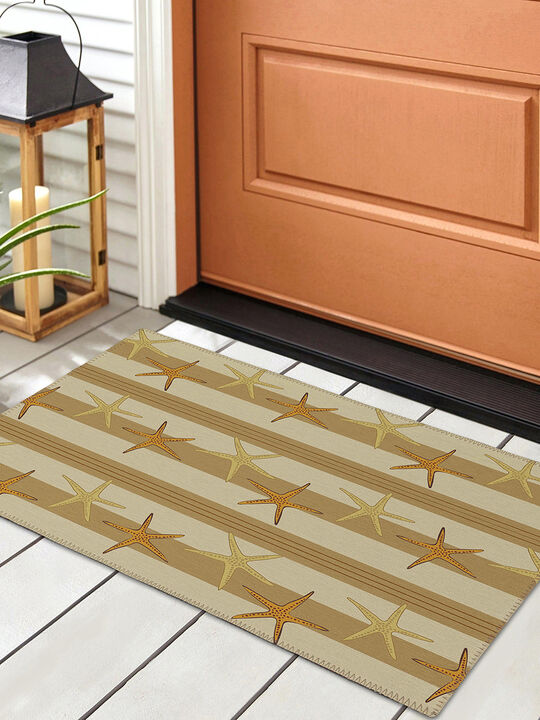 Seabreeze SZ12 Beige 20" x 30" Rug