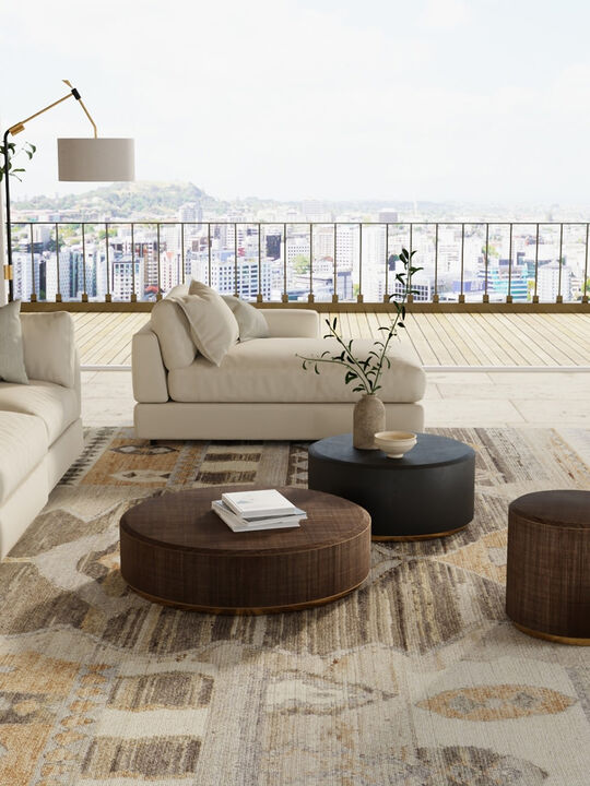 Kasbah 69FZF Ivory 2'x3'