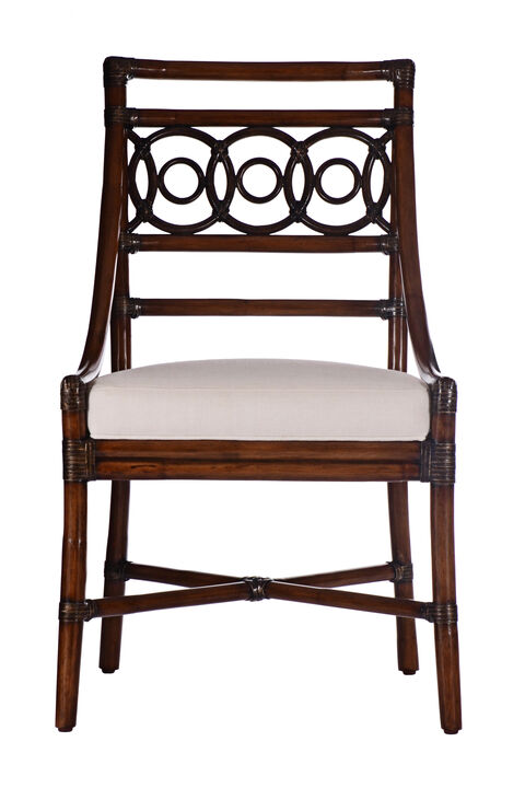Circles Side Chair-Flax