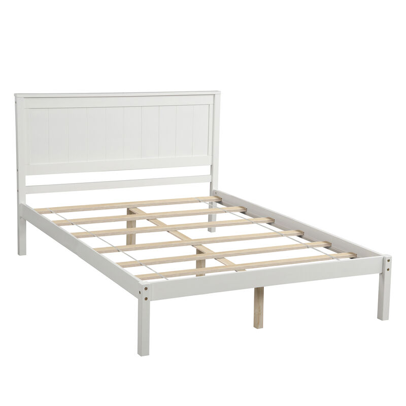 Merax Platform Bed Frame with Headboard