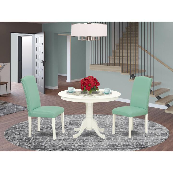 Dining Room Set Linen White