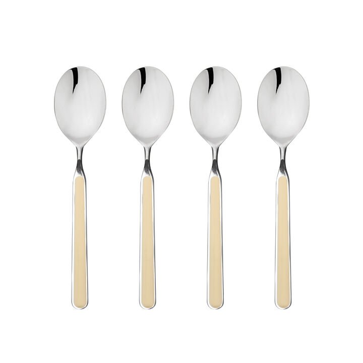 Fantasia 4-Piece American Coffee Spoon Set in Sesame