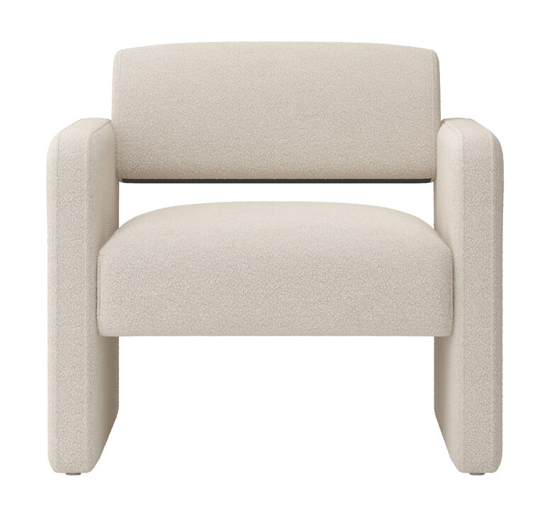 Merax Upholstered Single Sofa Chair with Armrests
