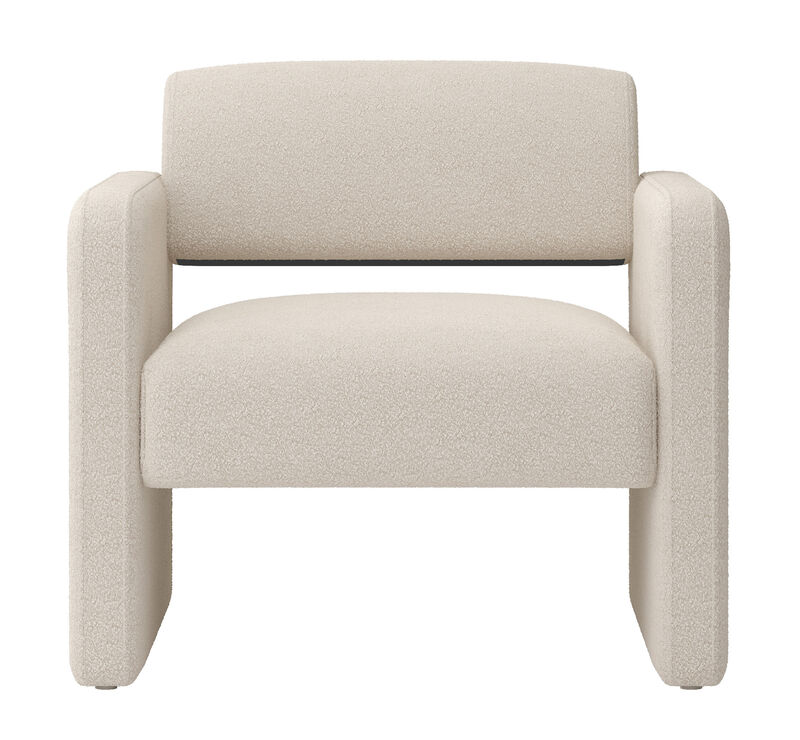 Merax Upholstered Single Sofa Chair with Armrests