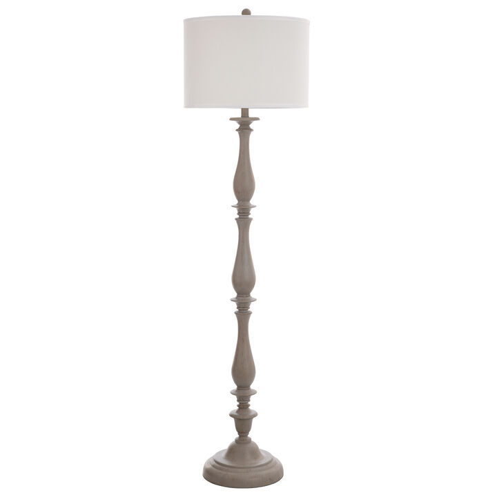 Cool Gray Floor Lamp