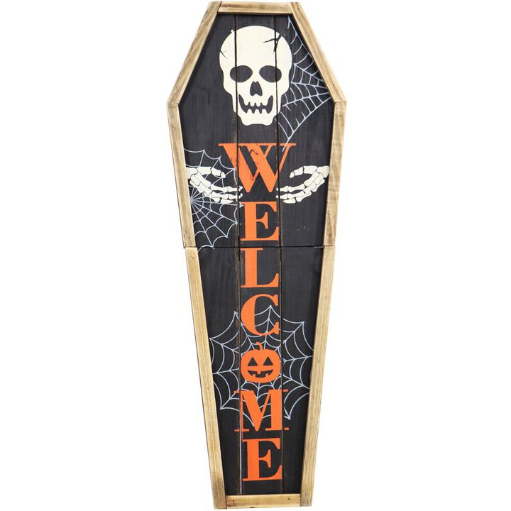 Haunted Hill Farm 33 Hanging Welcome Sign