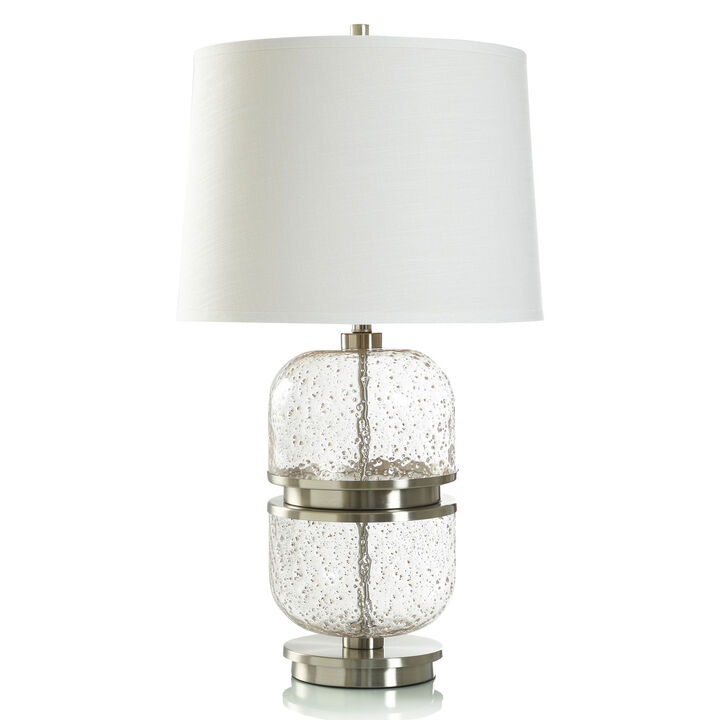 Clear Ash Table Lamp