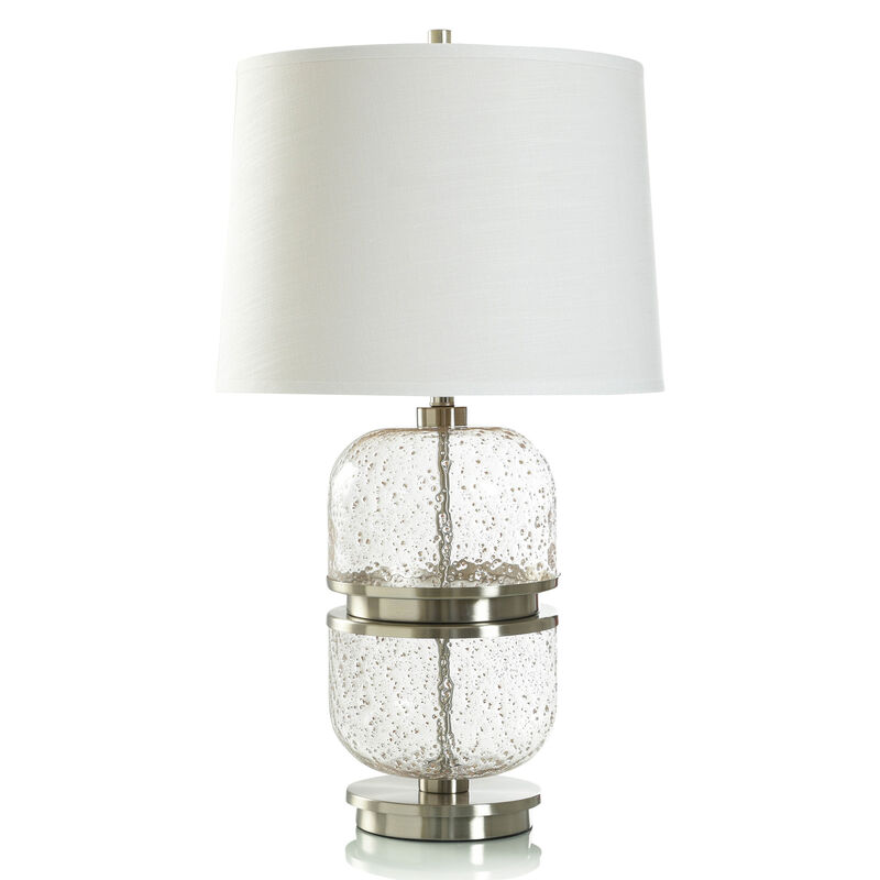 Clear Ash Table Lamp