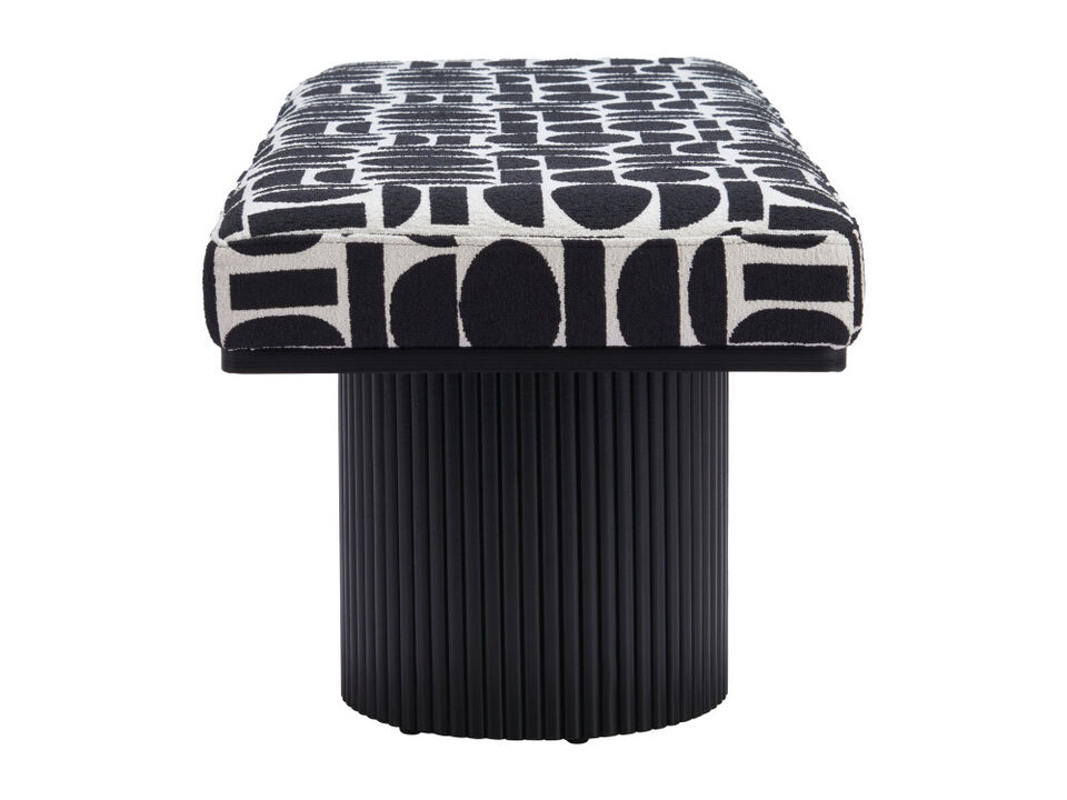 Botoia Bench Black & White
