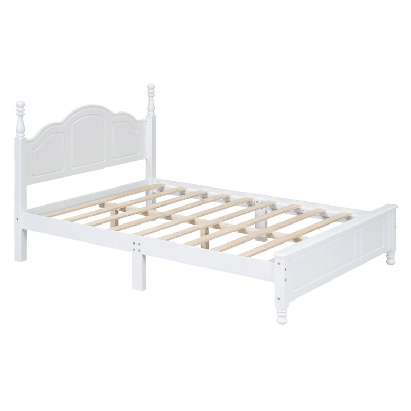 Merax Retro Style Platform Bed