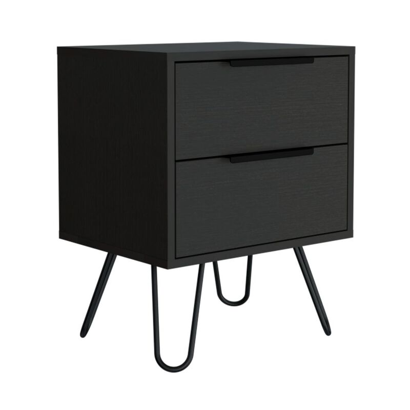 Nightstand Skyoner 2, Bedroom, Black