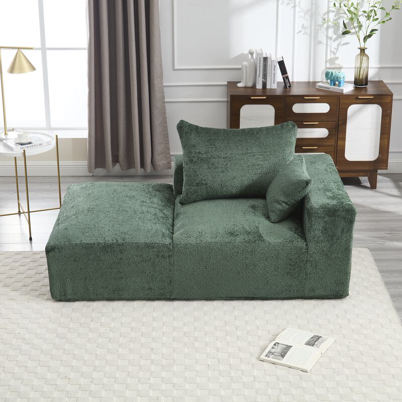 Merax Chenille 2-seat Lounging Sofa  Chair
