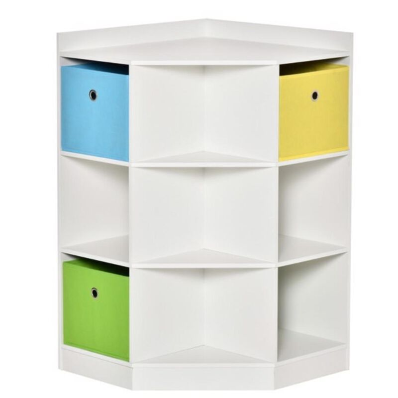 Toy Storage Cabinet – Kids’ Organizer Shelf for Toys, Books & More