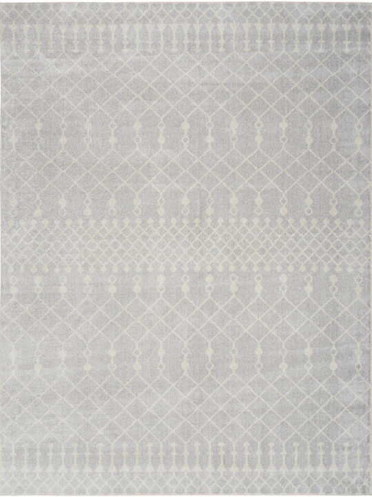Astra Machine Washable ASW10 Gray 7'10" x 10' Rug
